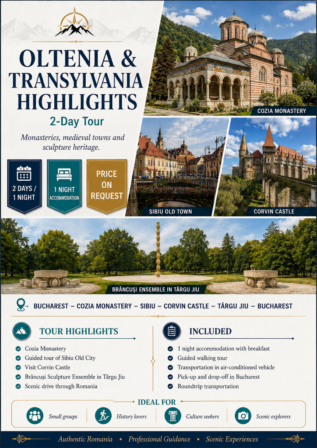 Oltenia & Transylvania Highlights