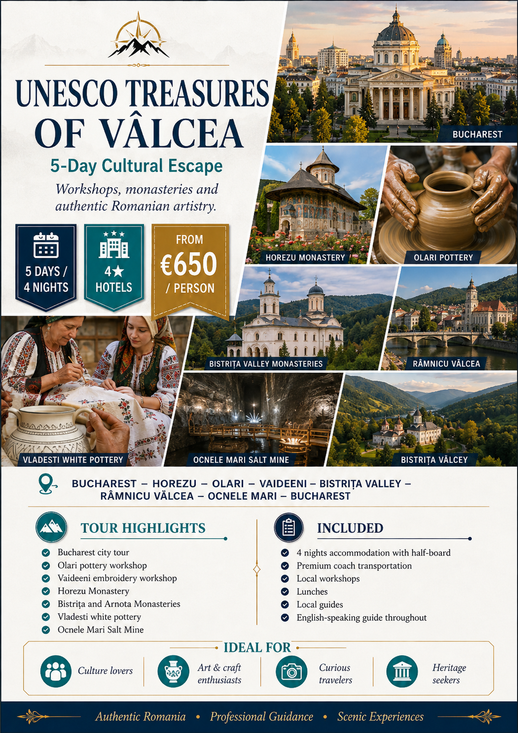UNESCO Treasures of Vâlcea